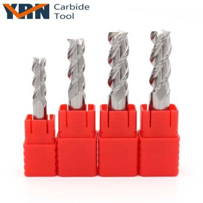 China YRN D4x50mm Slot CNC Router 3 Flute HRC55 Straight Aluminum Side Face Step Shoulder/End Mill For Endmill Aluminum Carbide for sale