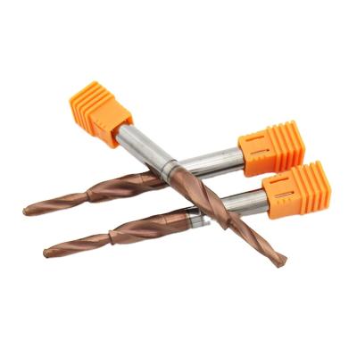 China Metal Drilling YRN High Speed ​​CNC Carbide Tool Bit Solid Carbide Drill Step Drills For Metal for sale