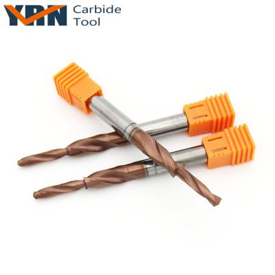 China High Hardness Metal Drilling CNC Step Drilling Bits Solid Carbide Cutting Edges Chamfer Drill Bits for sale