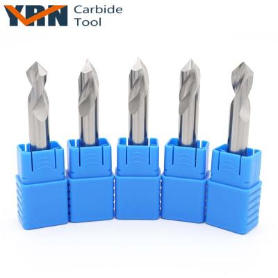 China Metal Geometry CNC Point Drilling Bits Spot Drilling Improved Solid Carbide Drill Bits For Metal for sale