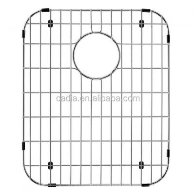 China Durable Custom Bottom Protector Kitchen Sink Grid Stainless Steel Sink Grid For UPC Sink for sale