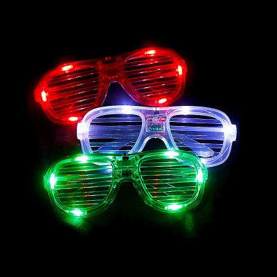 China Eco-friendly Materials Customized Logo Led Adult Luminous Party Glass Event Dance Party Decoration Supplies Party Glasses for sale