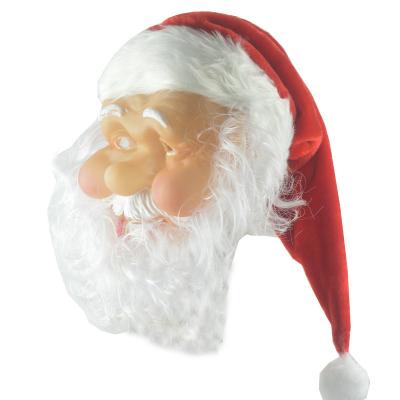 China Fashionable Halloween Men Women Prom Party Santa Claus Decorations Christmas Present Adult Party Mask for sale