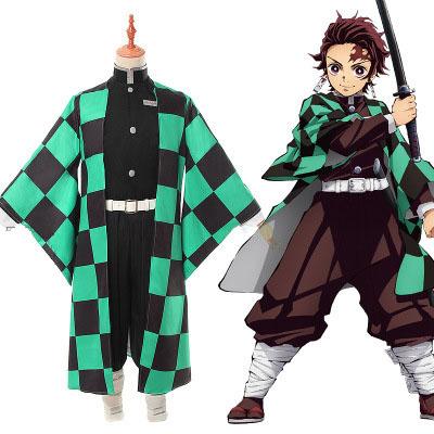 China Cosplay Game Cartoon Customized Anime Role Playing Cosplay Plaid Suit Anime Costume Polyester Pattern Full Set for sale