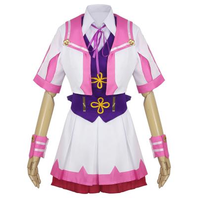 China HOT Anime Cartoon JCOSTNG Cosplay Pretty Cosplay JCOSTNG Pink JK Halloween Party Cosplay Uniform Costume Derby Special Week Full Set for sale