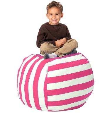 China (Size) Amazon Adjustable Bands Printing Stable Canvas Plush Kids Bean Bag Chair for sale