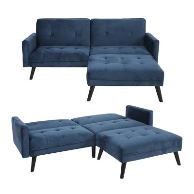 China Modern Style Foldable Living Room Furniture Comfortable Folding Sofa Bed For Sale for sale