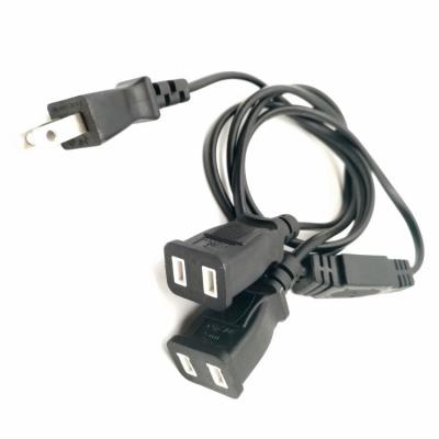 China New Stable Conductivity Black High Quality EU Model Power Cord With Copper For Laptop Desktop Computer Power Cable for sale