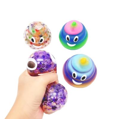 China Soft Toy Non-Toxic Stretchy OEM TPR Relaxation Compression Stress Water Beads Spiky Ball For ADHD for sale