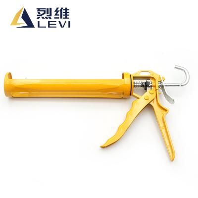 China Gun Body Can Retate 360 ​​Degree Cheap Price Thick Trigger Aluminum Epoxy Skeleton Caulking Gun For Building Construction DIY Tools for sale