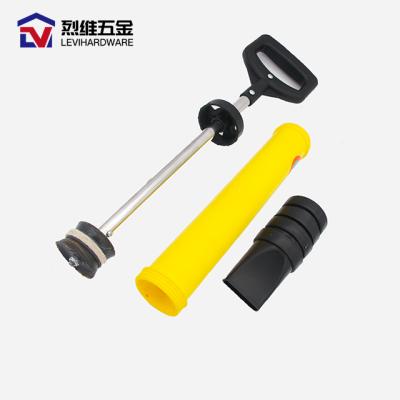 China Heavy Duty PVC or Stainless Steel Cement Mortar LÉVI Grout Grouting Caulking Gun for sale