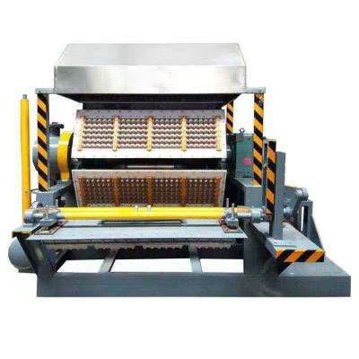 China Chicken Farm / Industry Packing Semi - Automatic Egg Tray Machine Without Dryer for sale