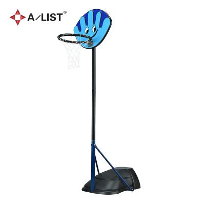 China PE/STEEL Folding Basketball Stand Mobile Basketball Stand For Kids for sale