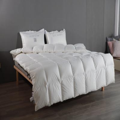 China New home fashion can be designed luxury goose down comforter to fill from factory for sale