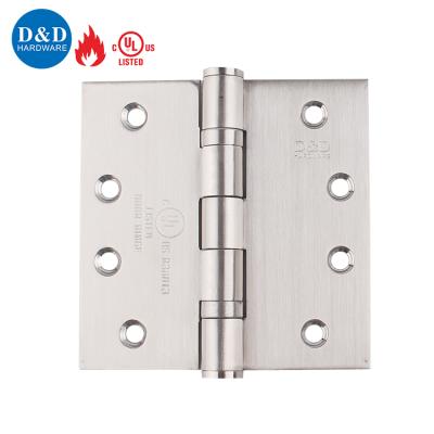 China Modern UL Listed Good Quality 304 Stainless Steel Two Ball Bearing Butt Joint Outer Door Hinge for sale