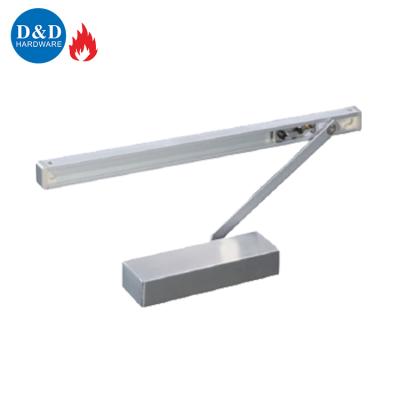 China Aluminum Alloy Strong Arm Modern Heavy Duty Internal Commercial Sliding Door Adjusting Automotive Closer for sale