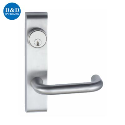 China Modern EN1634 Stainless Steel Fire Lever Rated Balance Lock With Key For Exit Door for sale