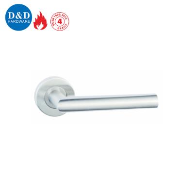 China 304 Stainless Steel Modern Fire EN 1906 CE Door Accessories Lever Handle Mortise Lock Wood Handle for sale