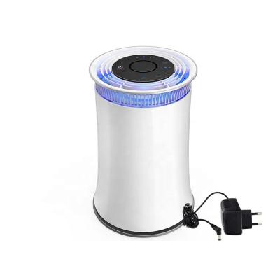 China Hotel Built in Sponge and Scent Free Ozone 5 Speeds Low Noise 3 in 1 Air Filter Hepa Air Purifier for sale