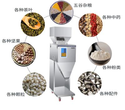 China Food 3 Heads 50-5000g Semi Automatic Auger Powder Filling Machine Auger Filler for sale