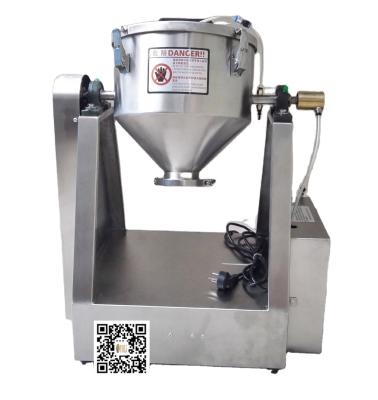 China Single Cone Powder Mixer 45L Experimental Lab Cone Mixer Equipment 15kg 30L/time Mixing Machine for sale