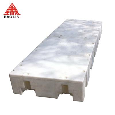 China Modular Rigid Yacht Boat /platform floating dock PE pontoon floating pontoon platform for floaters wholesale boat for sale