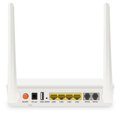 China ZXG422B XPON 4GE+2POTS+2.4G+5G WIFI ONU Manufacturer Price Gpon Compatible Router ZXG422B for sale