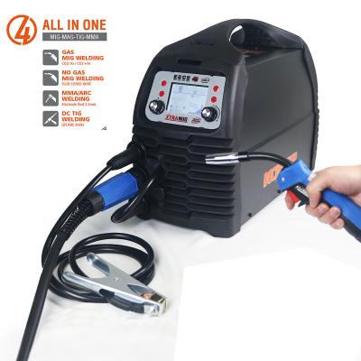 China Building Material Stores Factory NEW 3 IN 1 Muttahida Majlis-e-Amal Welder 200 Amp IGBT Aluminum CO2 TIG MAG MIG NO GAS Inverter Welding Machine for sale