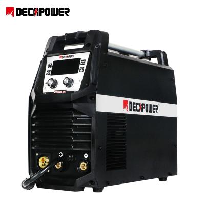 China Gas-less Machinery Repair Shops Decapower MIG Welder 3 IN 1igbt Inverter MIG WELDER for sale