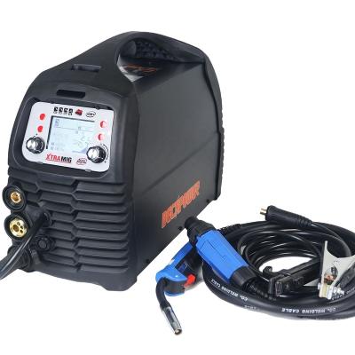 China Building Material Stores Decapower Arc Inverter 4 In 1 Muttahida Majlis-e-Amal Magnetic MIG TIG Welders Gas No Gas Multi Process MIG Welding Machine For Steel Aluminum Welding for sale