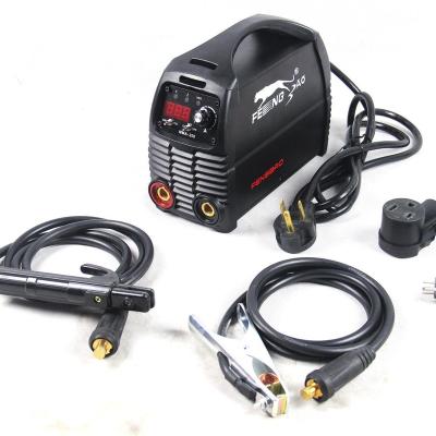 China Machinery repair shops hot sales PLUS 200 series dual voltage 110V amp igbt inverter 220V welding machine arc welder for sale