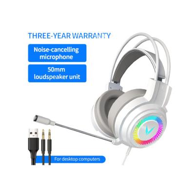 China Stylish Edge Earphone Gamer Headphones Gaming Headset Noise-Canceling Computer for sale