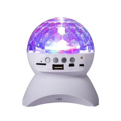 China Yes 2022 High Quality New Product Gift Best Music Led Small Round Speaker Wireless Speaker for sale