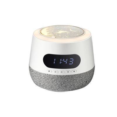 China Yes Clock Radio BT Speaker Mini Speaker Home Audio Time Wireless Speaker for sale