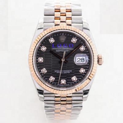 China Luxury Noob 3235 Movement 904L 36mm Steel Luxury High End Waterproof Alarm Watch M126231 Man for sale