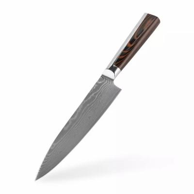 China 8 Inch Sustainable Premium Japanese Knife Damascus Kitchen Steel Sharp Chef Knife for sale