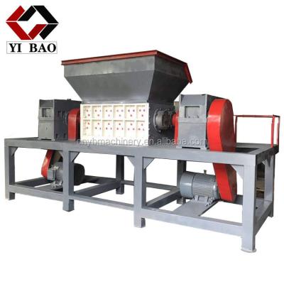 China Multifunctional HOT SALE! Double Shaft Wood Shredder Banana Trees Animal Shredder Crusher Paddle Bone Shredder for sale