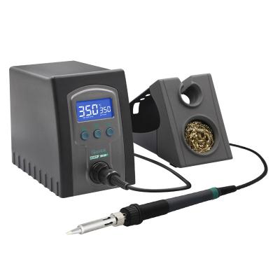 China 70W Soldering Station Password Locking LCD Electronic Digital Station Solder Quick 969D+ Fast Heating 969D+ for sale