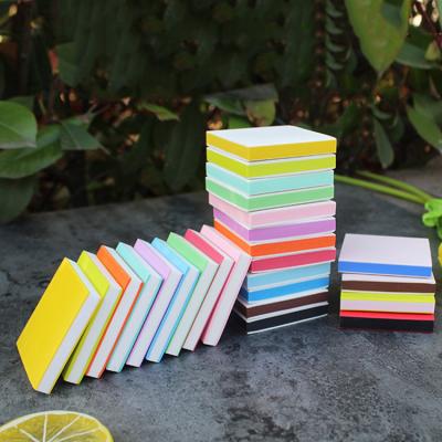 China For cutting stamp 5*5*0.8cm 25 color rubber stamp cutting blocks for stamps for sale