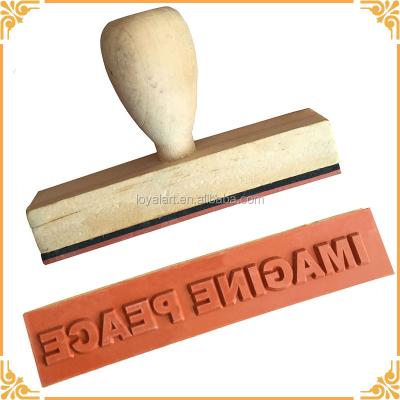 China Office factory direct sales original new design rubber pad wooden handles for sale