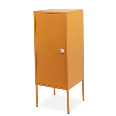 China Convertible Storage Cabinet Single Metal Corner Door Steel Abinet For Living Room Bedroom Kitchen for sale