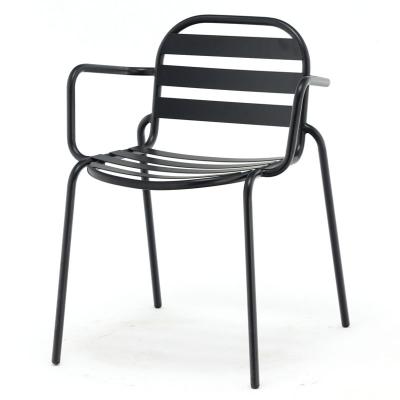 China Modern Rustproof Outdoor Outdoor Metal Garden Chair Event Restaurant Patio Chairs for sale