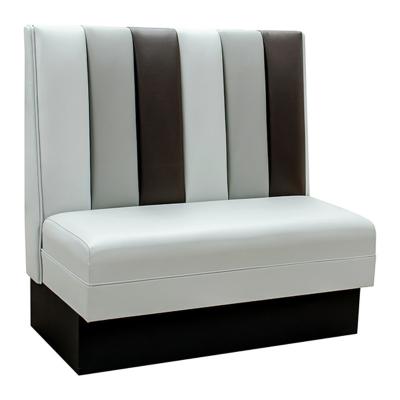 China Comfortable Sofa Set Two Seating Booth Chair Club Booth Cafe Chair And Sofa for sale