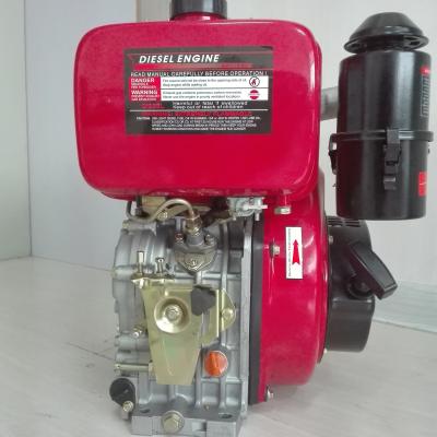 China el motor diesel 8HP para la bomba 3000r/Pressuer combinado minuto/splashig lubrica en venta