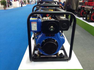 China Recoil  / Manual Start 3 inch Diesel Water Pump 288g / kw . h Fuel Consumption for sale