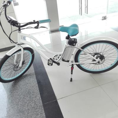 China bici eléctrica para mujer 36V freno de disco de Tektro delantero/de la parte posterior gama de 0 - de los 45KM en venta