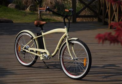 China bici sin cepillo del viajero de la ciudad del motor 250W, bici eléctrica de la calle del LED 3Speed en venta