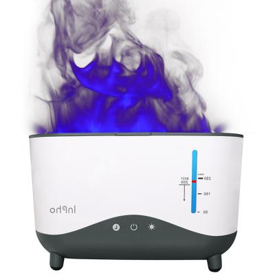 China Creative Household Flame 3D Essential Oil Humidifier Aromatherapy Mist Air Humidifier for Home Office Office for sale