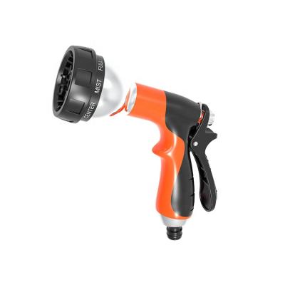 China Garden 8 Pattern Variable Flow Controls High Pressure Water Hose Nozzle Irrigation Spray Gun for sale