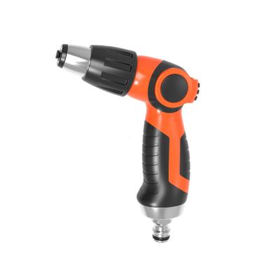 China Variable Flow Control OEM Twist Thumb Nozzle Water Jet Gun For Heavy Duty Garden Hose Nozzle for sale